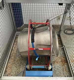 Custom Made Drum Shaker With Safety Enclosure