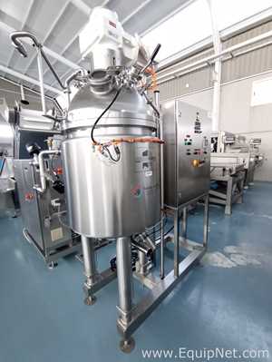 Pierre Guerin S/S PIERRE GUERIN JACKETED KETTLE/ MIXER 250 L Lab Mixer