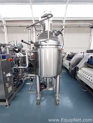 Pierre Guerin S/S PIERRE GUERIN JACKETED KETTLE/ MIXER 250 L Lab Mixer