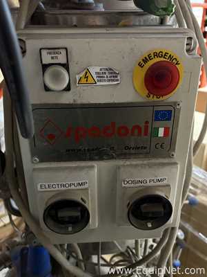 Spadoni V DCBL/80 Diatomaceous Earth DE Horizontal Screen Plate Filter