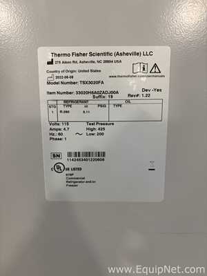 Gefriergerät Thermo Fisher Scientific TSX3020FA