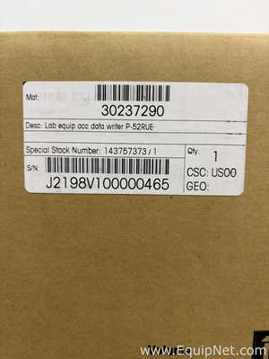 Unused Mettler Toledo P-52RUE Dot Matrix Printer