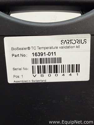 Soldador Sartorius BIOWELDER TC. Sin usar