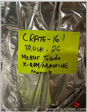 Unused Mettler Toledo X3720 X-ray Inspection System