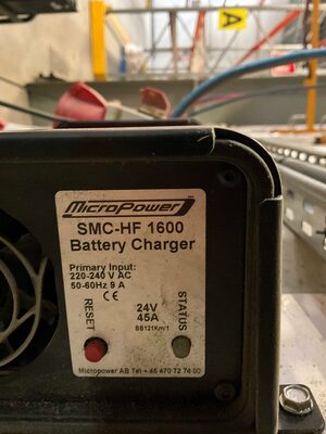Micropower SMC-HF 1600 Battery Charger For 24V Batteries