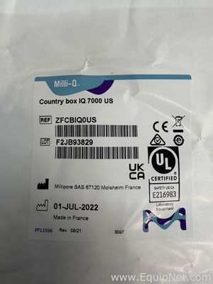 Unused Millipore Milli-Q IQ 7000 Laboratory Water Purification System With Accessories