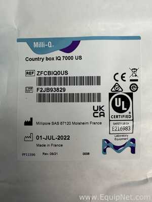 Unused Millipore Milli-Q IQ 7000 Laboratory Water Purification System With Accessories