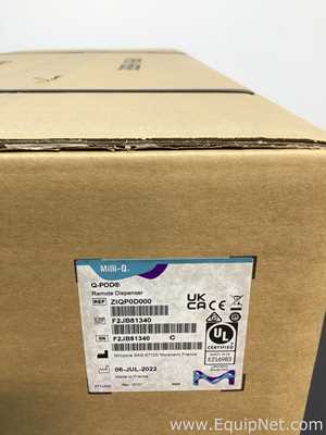 Unused Milli-Q Q-POD Remote Dispenser With Connector 2m S2Q