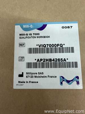 Sistema de Purificación y Destilación de Agua Millipore Milli-Q IQ 7000. Sin usar