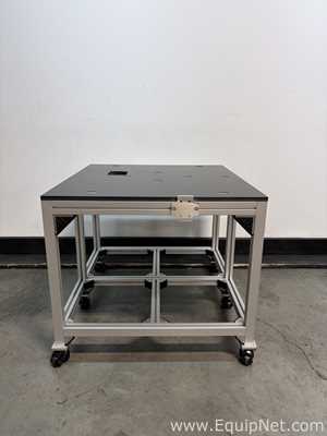 Work Bench With Egrotron Styleview Sit Stand Combo Arm