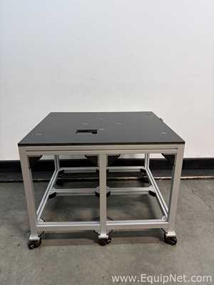 Work Bench With Egrotron Styleview Sit Stand Combo Arm