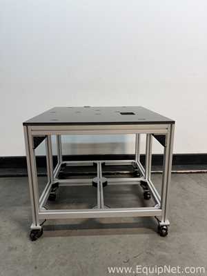 Work Bench With Egrotron Styleview Sit Stand Combo Arm