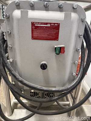 Ampco Pumps Co. Powder Blender with P1-V520-280TSC Sanitary Centrifugal Pump 25/20 HP XP