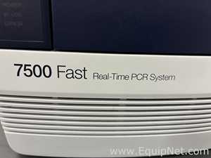 PCR y Termociclador Applied Biosystems 7500 Fast System