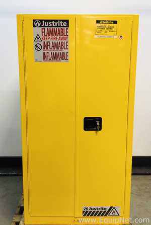 Gabinete de Almacenamiento de Inflamables JustRite Requisitos de aire 55 GALS