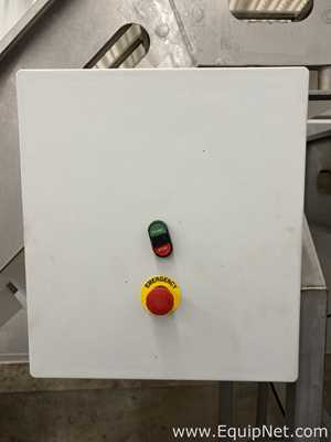 Flighted Incline Conveyor with Hopper