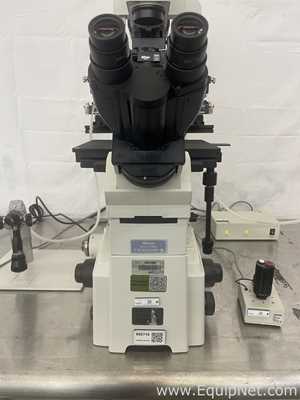 Nikon Eclipse TE2000-S Microscope With 4,10,20, and 40x Objectives