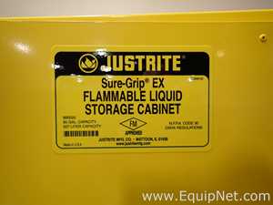Gabinete de Almacenamiento de Inflamables JustRite Requisitos de aire 60 GALS.  60 Galones