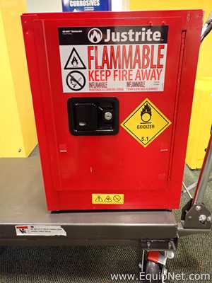 Gabinete de Almacenamiento de Inflamables JustRite Requisitos de aire 4 GALS.  4 Galones