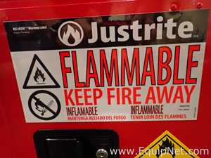 Gabinete de Almacenamiento de Inflamables JustRite Requisitos de aire 4 GALS.  4 Galones