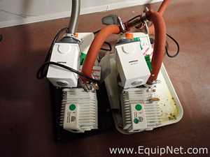 lote de  2 Bomba a Vácuo Adixen Vacuum Products Pascal 2005SD