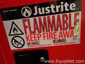 Gabinete de Almacenamiento de Inflamables JustRite Requisitos de aire 4 GALS.  4 Galones