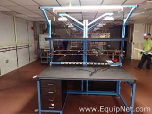 lote de  7 Móvel para Laboratórios Unknown 