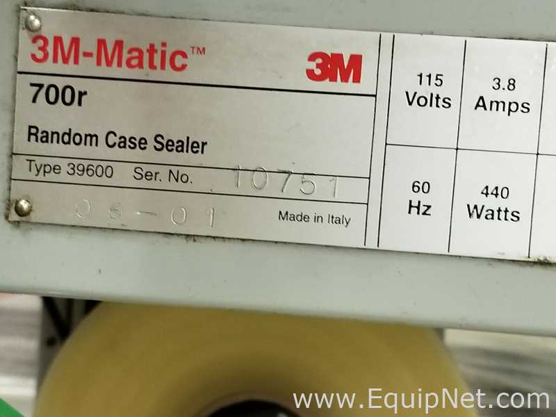 3M-Matic 39600 Case Taper with Approximately 30 Boxes of Tape