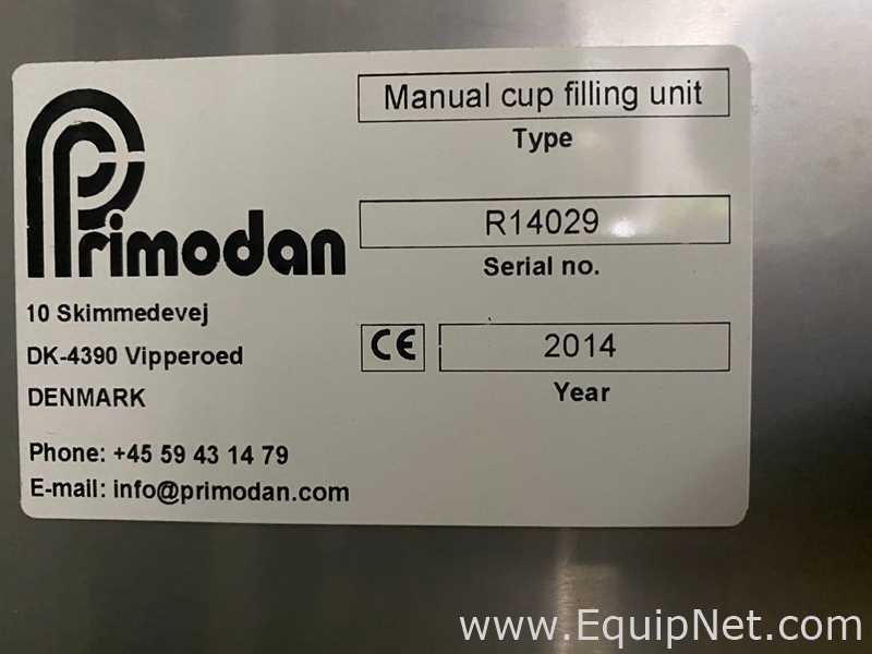 Primodan Manual Cup Filling Unit
