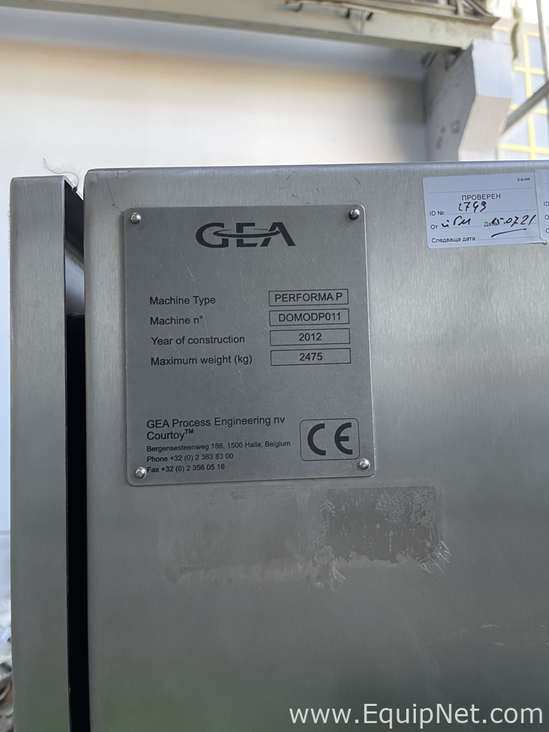 GEA Courtoy Performa P 30 Station Euro B Tablet Press