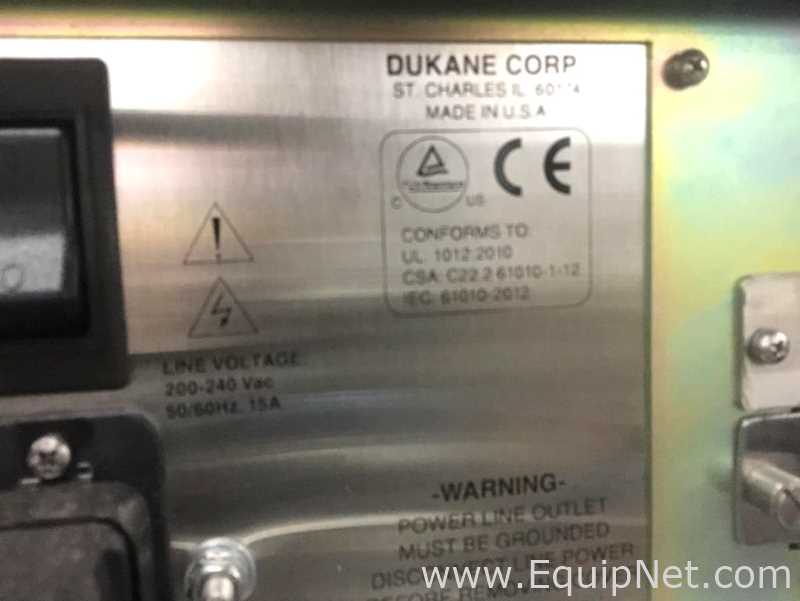 Two Dukane iQ Sevo Ultrasonic Welding Units And Controllers