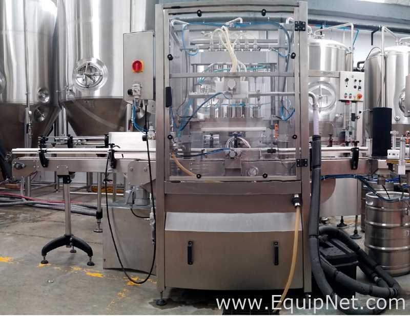 Equitek DCI-A-6-25-TPF-ES ZRE Isobaric Bottle Filler