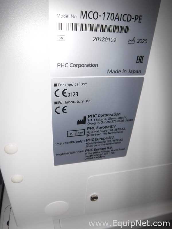 Incubadora PHC MCO-170AICD-PE