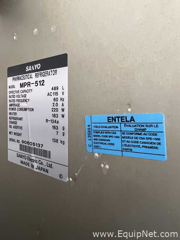 Sanyo MPR 512 Pharmaceutical Refrigerator
