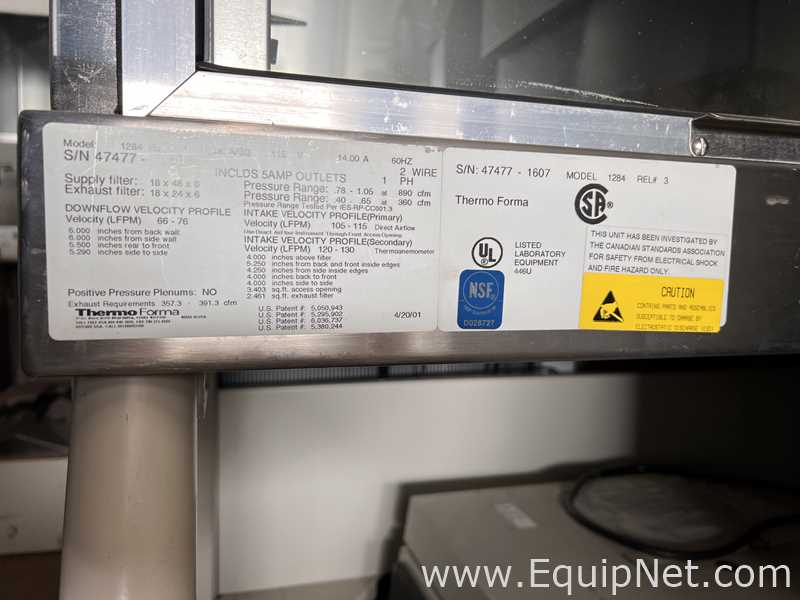 Cabina de Seguridad Biológica Forma Scientific 1284