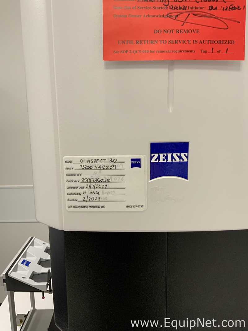 Zeiss Inc. O-Inspect 3/2/2 Coordinate Measuring Machine