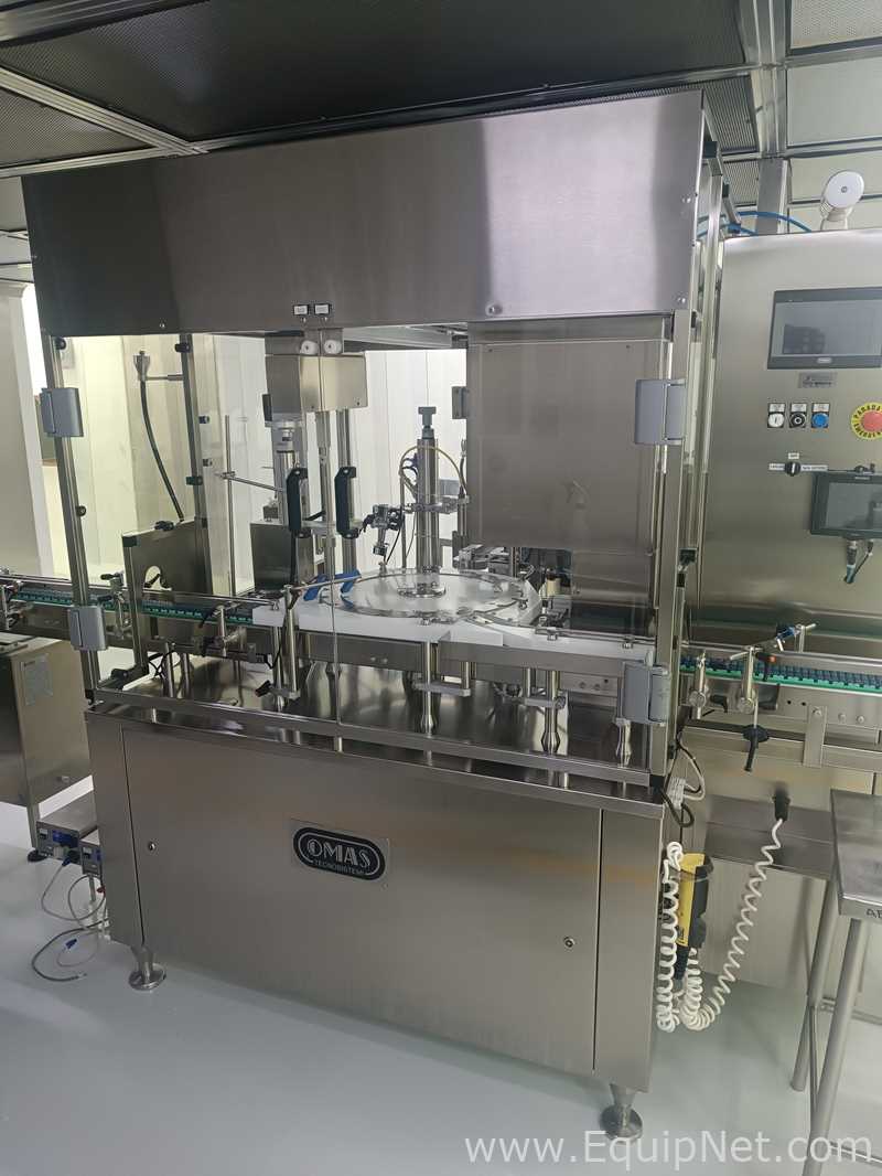 Sistema De Llenado Y Tapado De Líquidos Totalmente automático Omas G 250