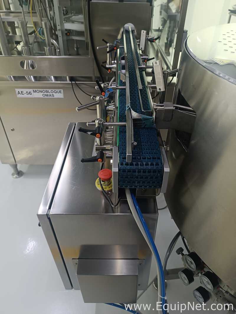 Sistema De Llenado Y Tapado De Líquidos Totalmente automático Omas G 250