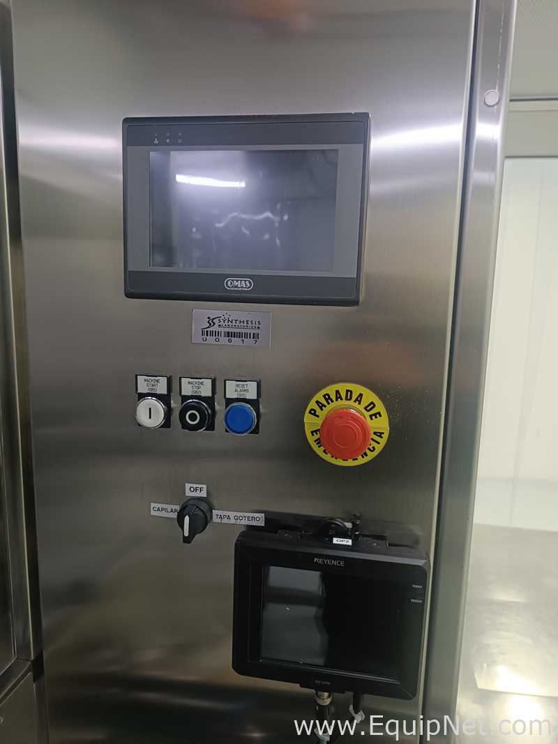 Sistema De Llenado Y Tapado De Líquidos Totalmente automático Omas G 250