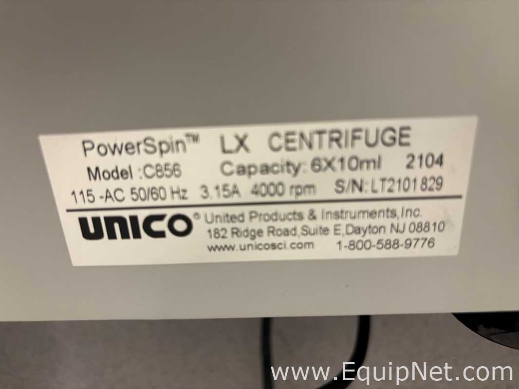 Unico C856 Laboratory Centrifuge