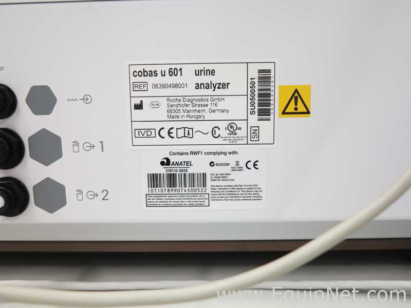 Analizador Roche Diagnostics Cobas u 601
