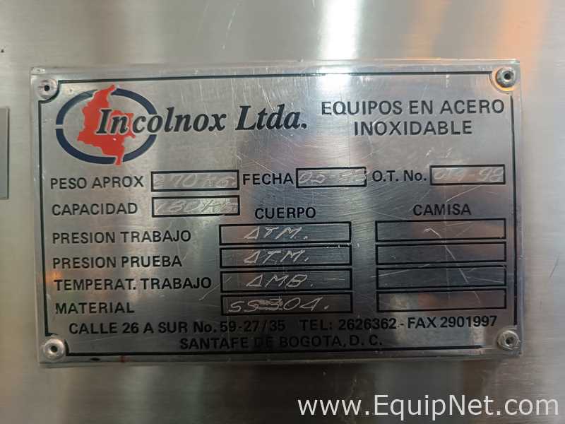 Misturador Industrial Incolnox Ltda 180 KG V Mixer
