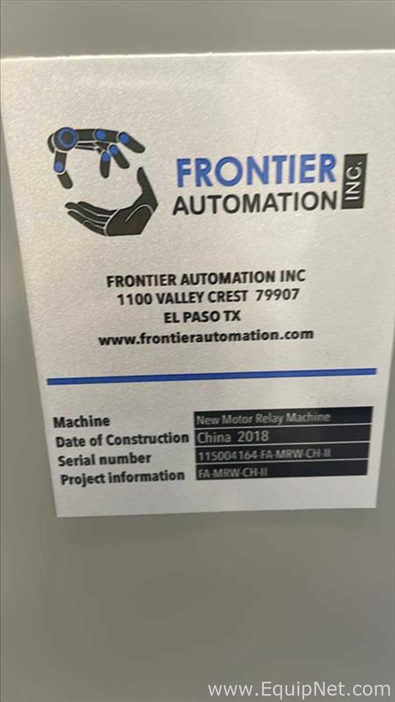 Frontier Industrial Technology motor relay machine