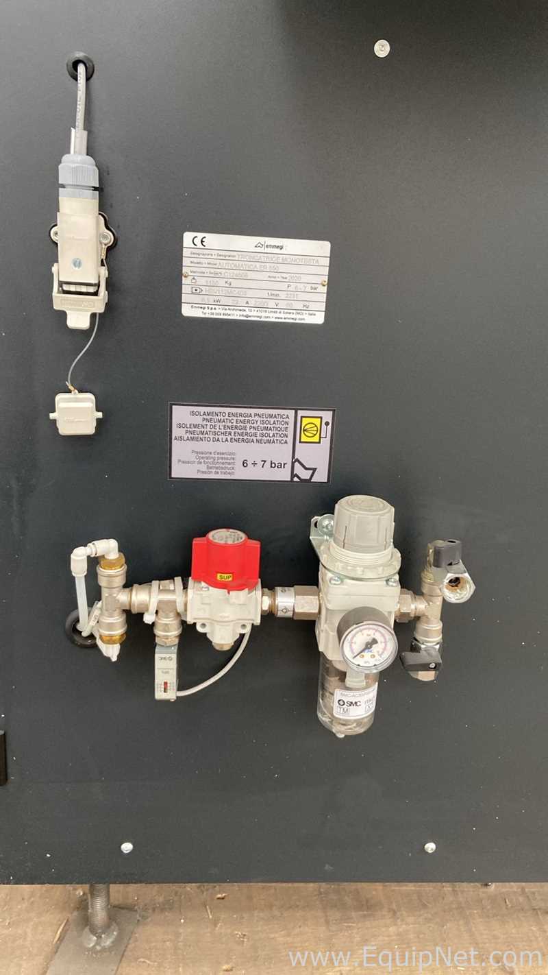 Talhadeira e Linha de Corte Longitudinal Emmegi Automatica ER 650