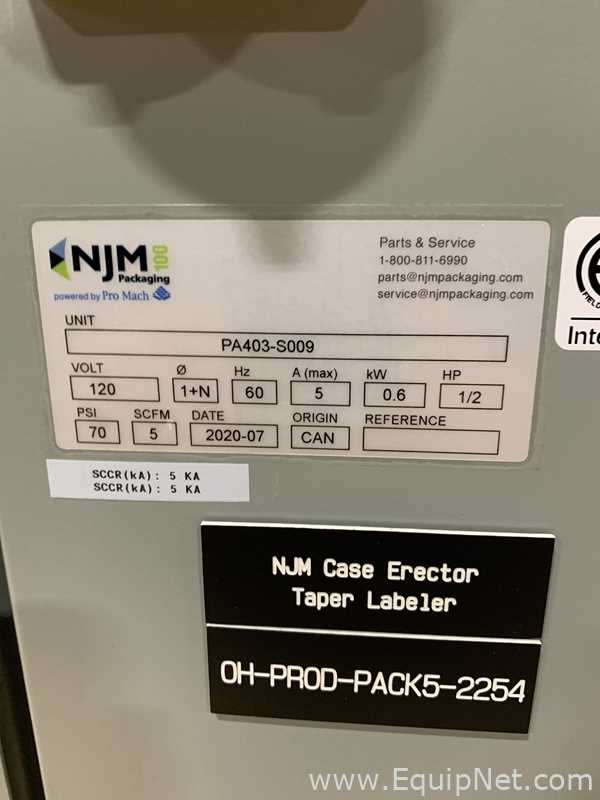 New Jersey Print and Apply Case Labeler