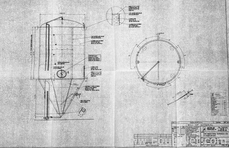 Falco 130 HL Unitank Fermenter Tank