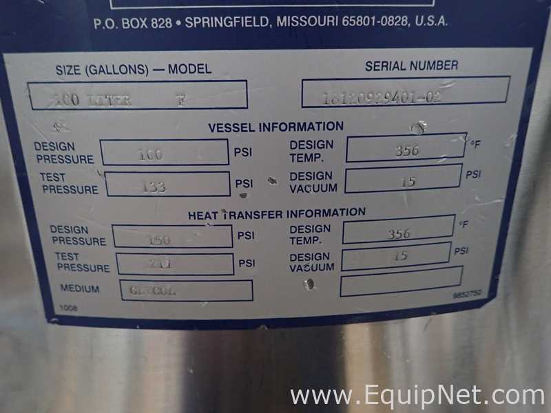 Tanque Mueller Company Requisitos de Ar 100 L