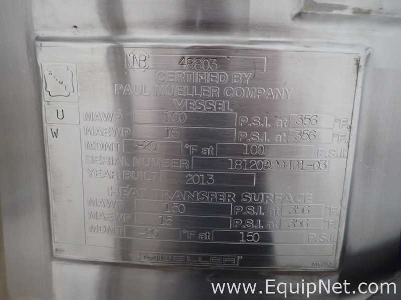 Tanque Mueller Company Requisitos de Ar 100 L