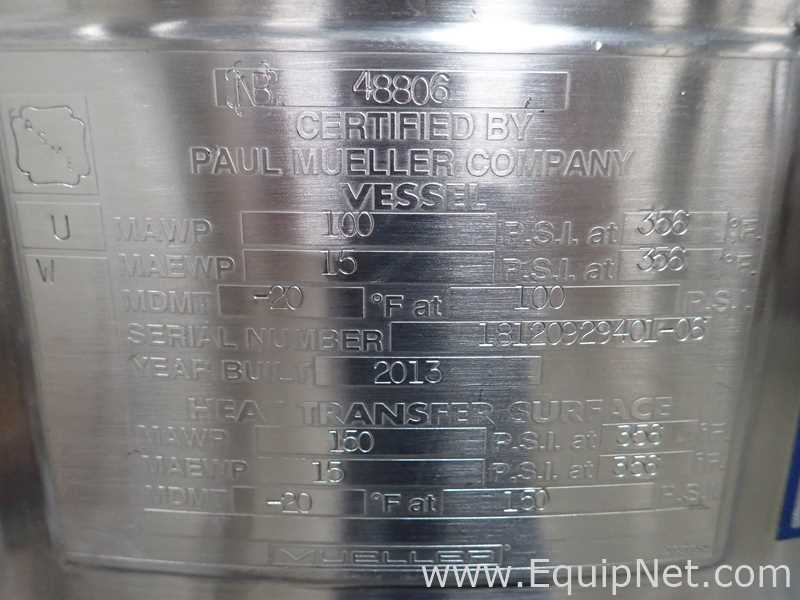 Tanque Mueller Company Requisitos de Ar 100 L