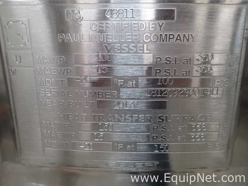 Tanque Mueller Company Requisitos de Ar 100 L